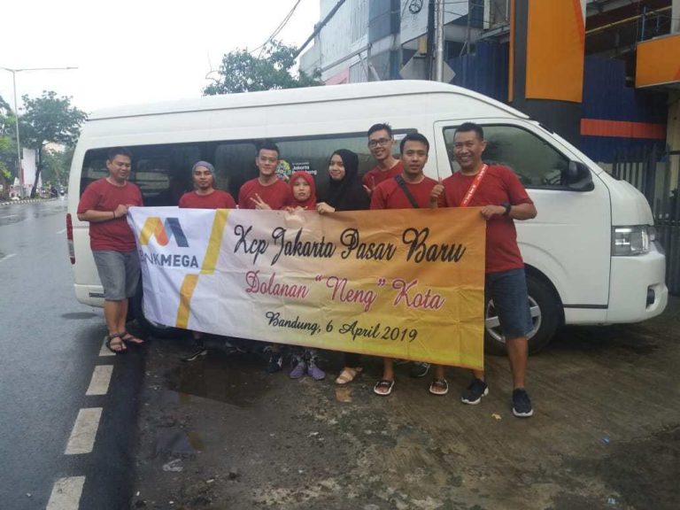 Sewa Hiace – Rombongan Karyawan Bank Mega KCP Jakarta Pasar Baru